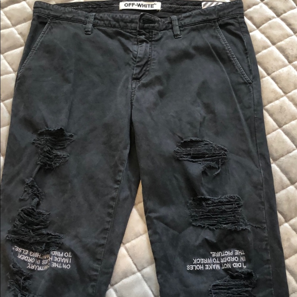 Off-White men’s 33 pants - Picture 2 of 3